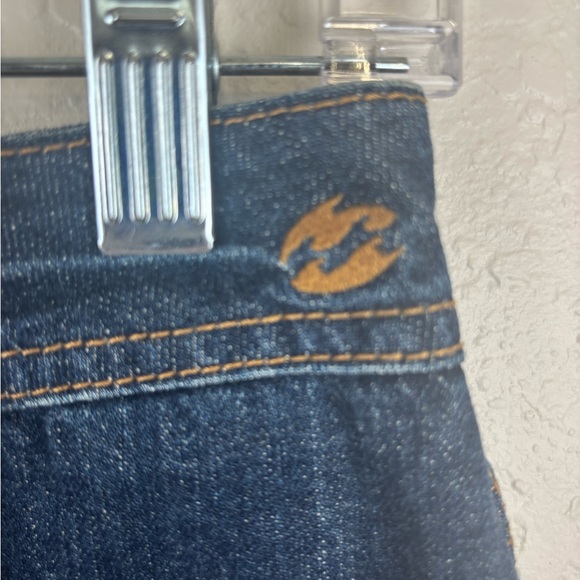 Billabong Women's Dark Denim Micro Mini Skirt - Picture 5 of 14